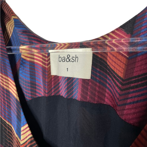 ba&sh | Pistol Dress in Bordeaux 1 - Picture 4 of 10